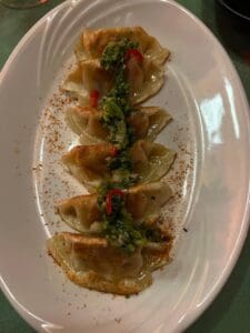 Vegetarian dumplings