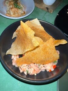 Salmon tartar