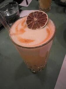 Maracuya Sour cocktail