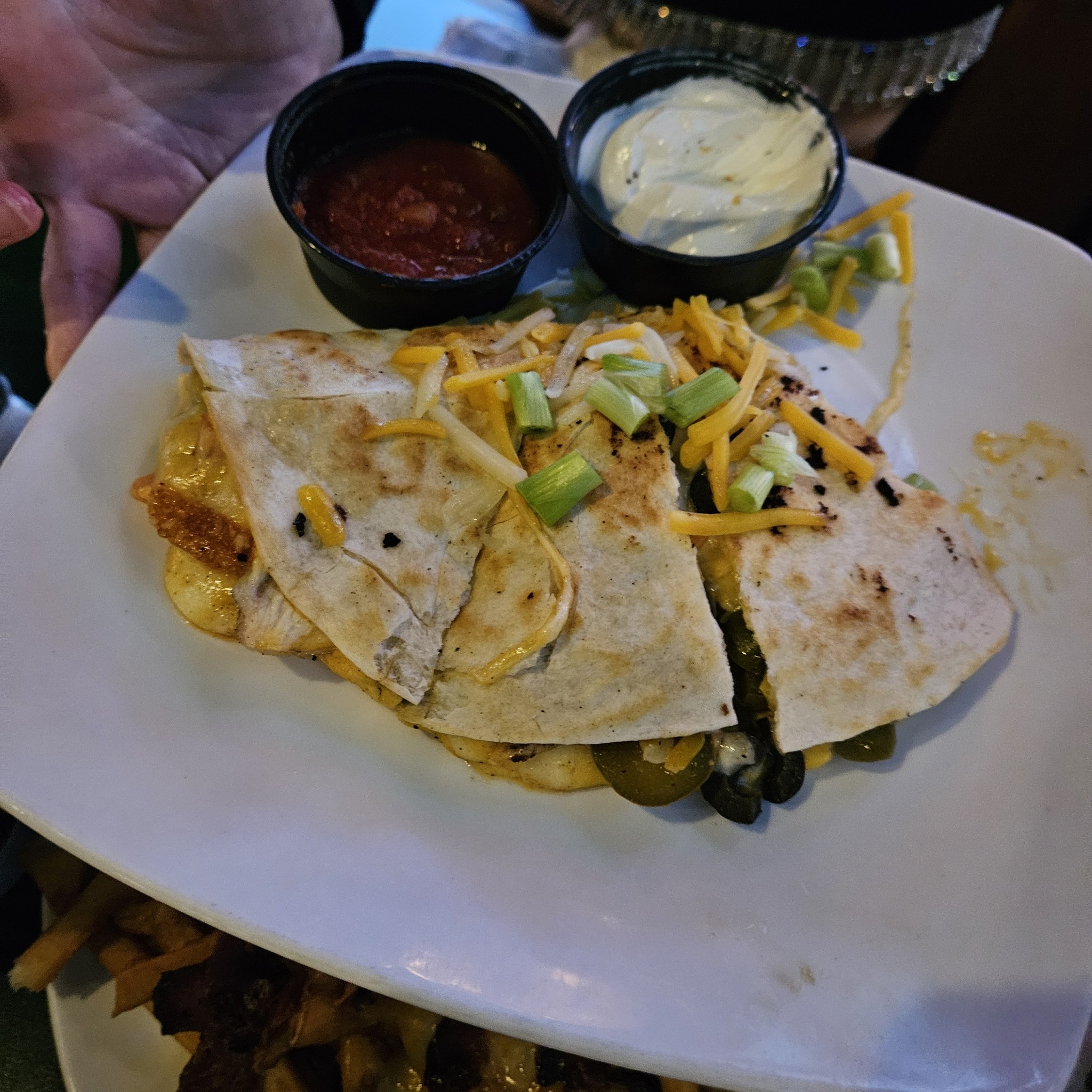 chicken quesadilla