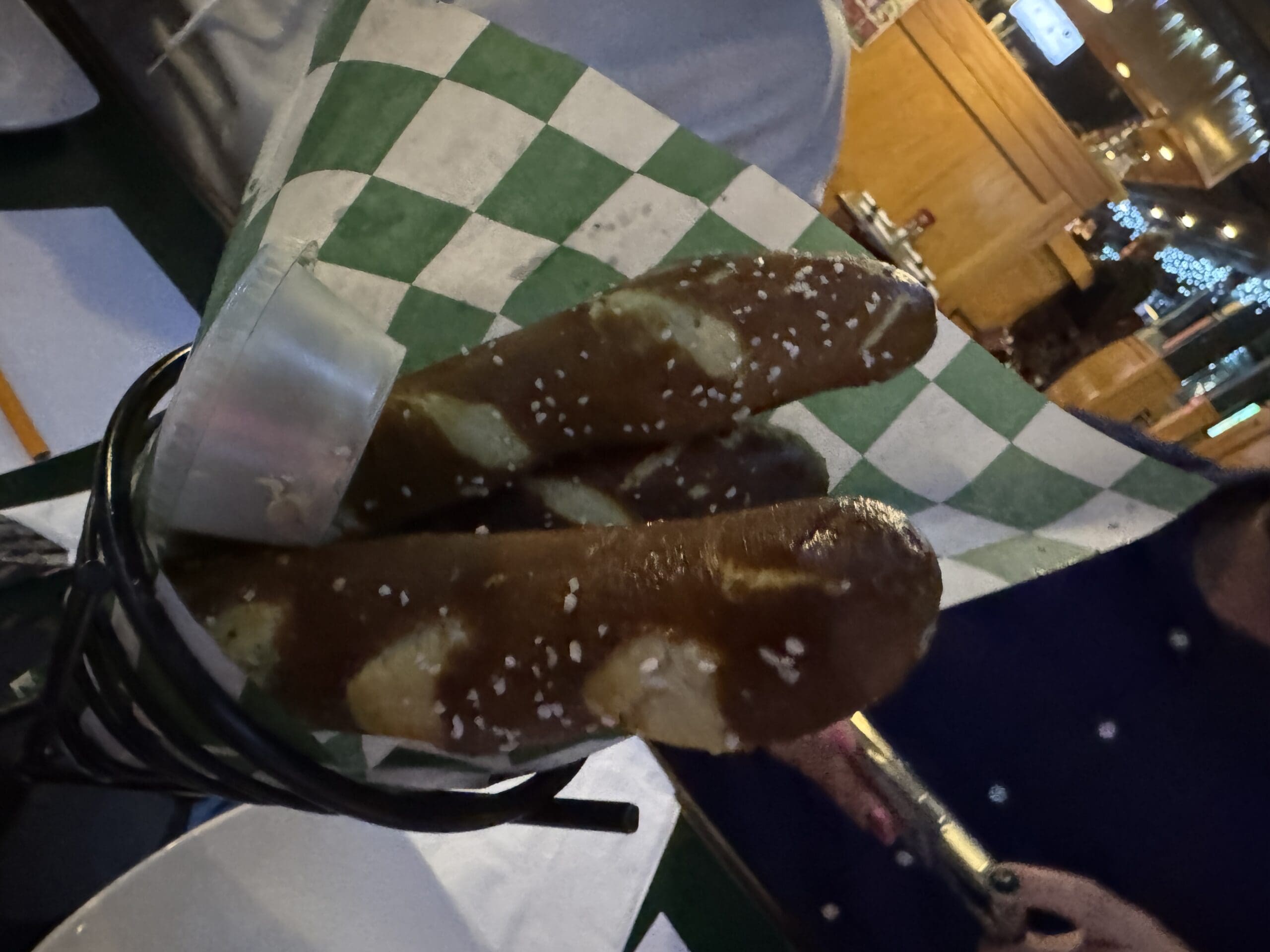 pretzel sticks