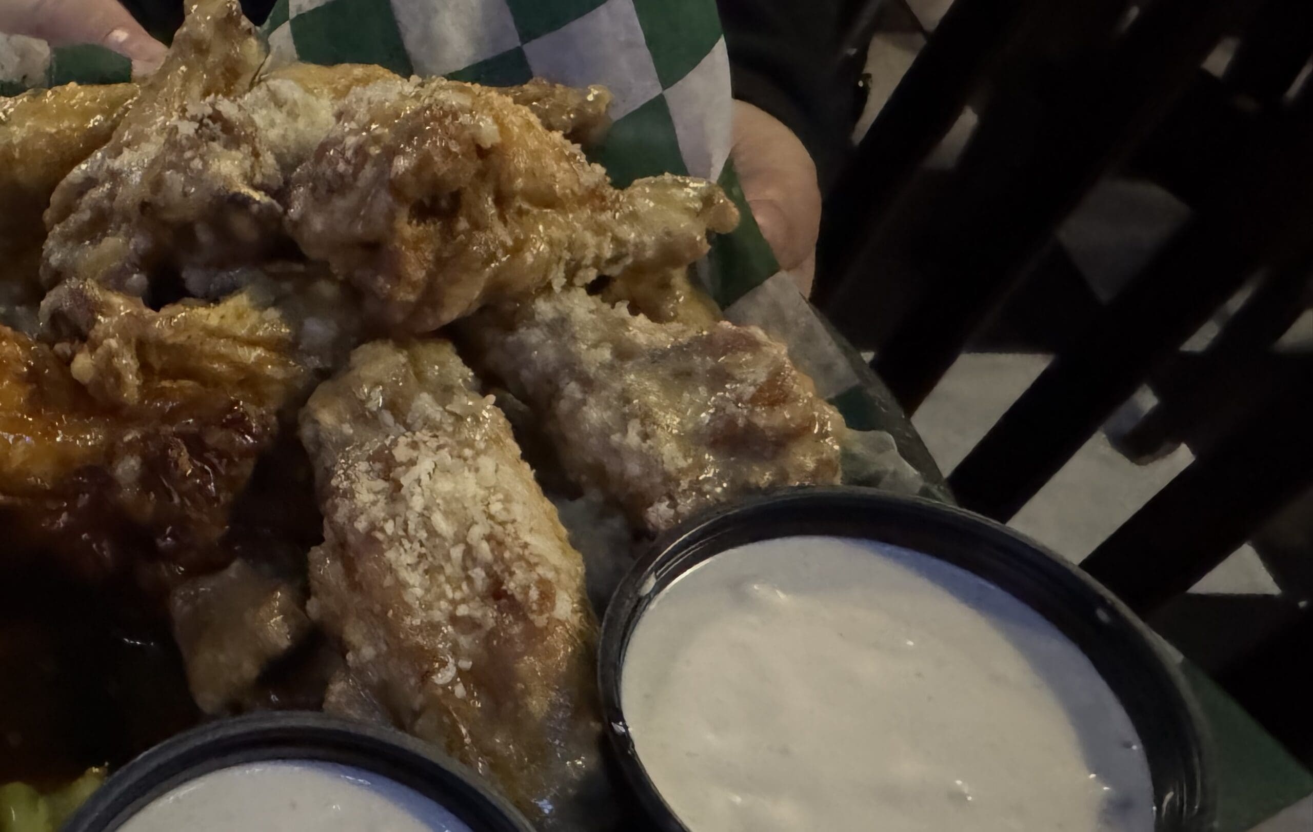 garlic parm wings