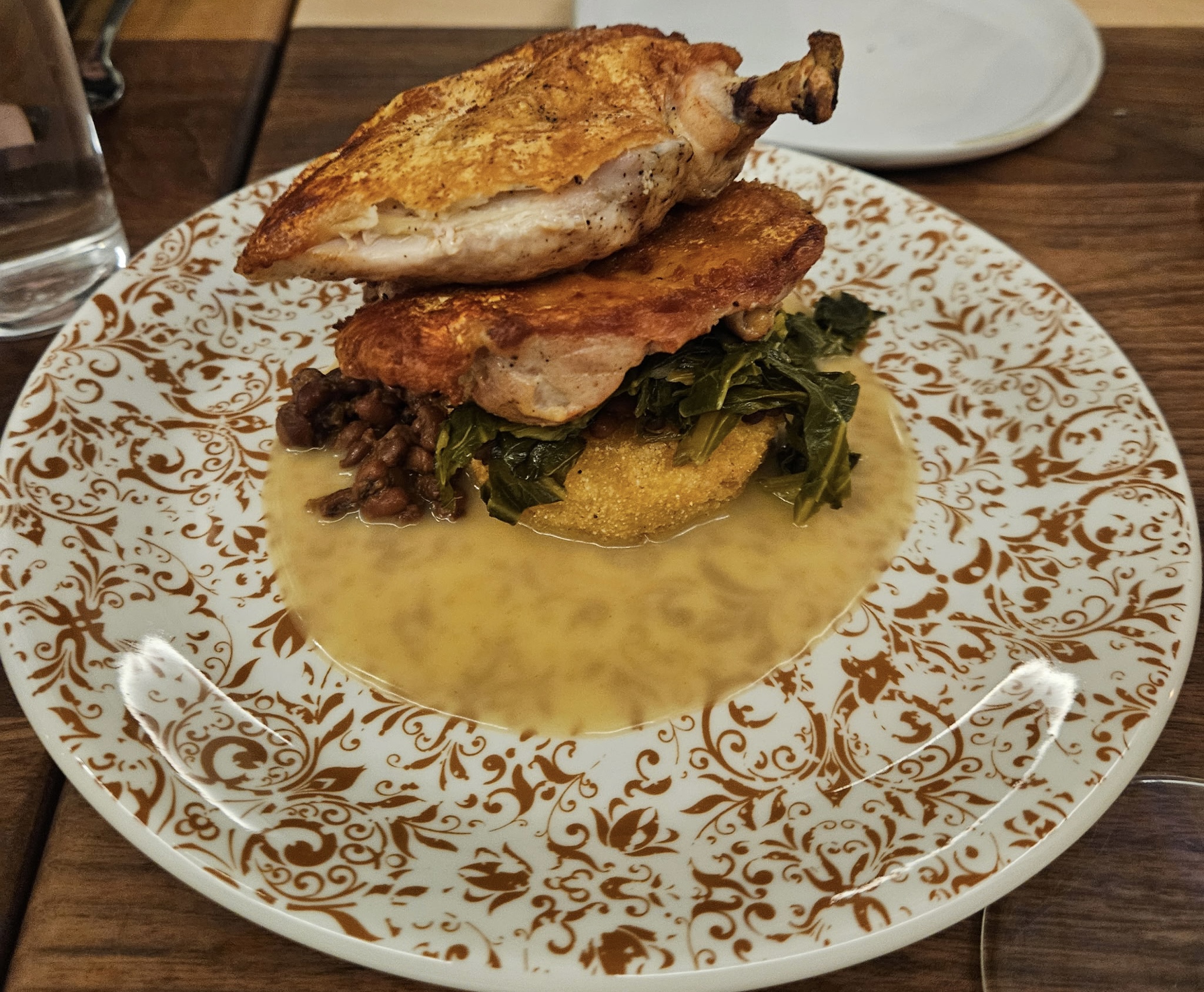 Amish chicken at Bonnie & Clyde Fairport