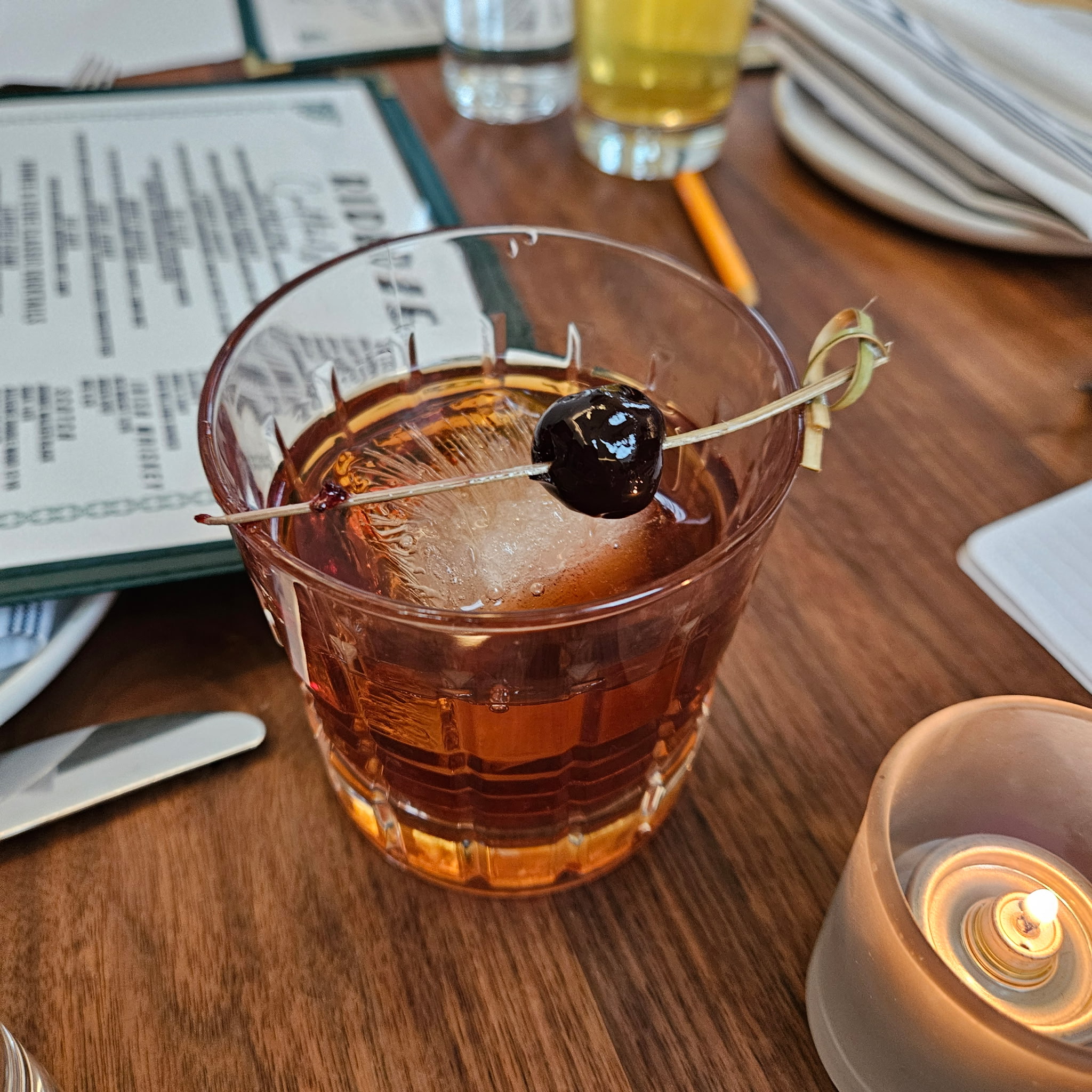 cocktail at Bonnie & Clyde Fairport