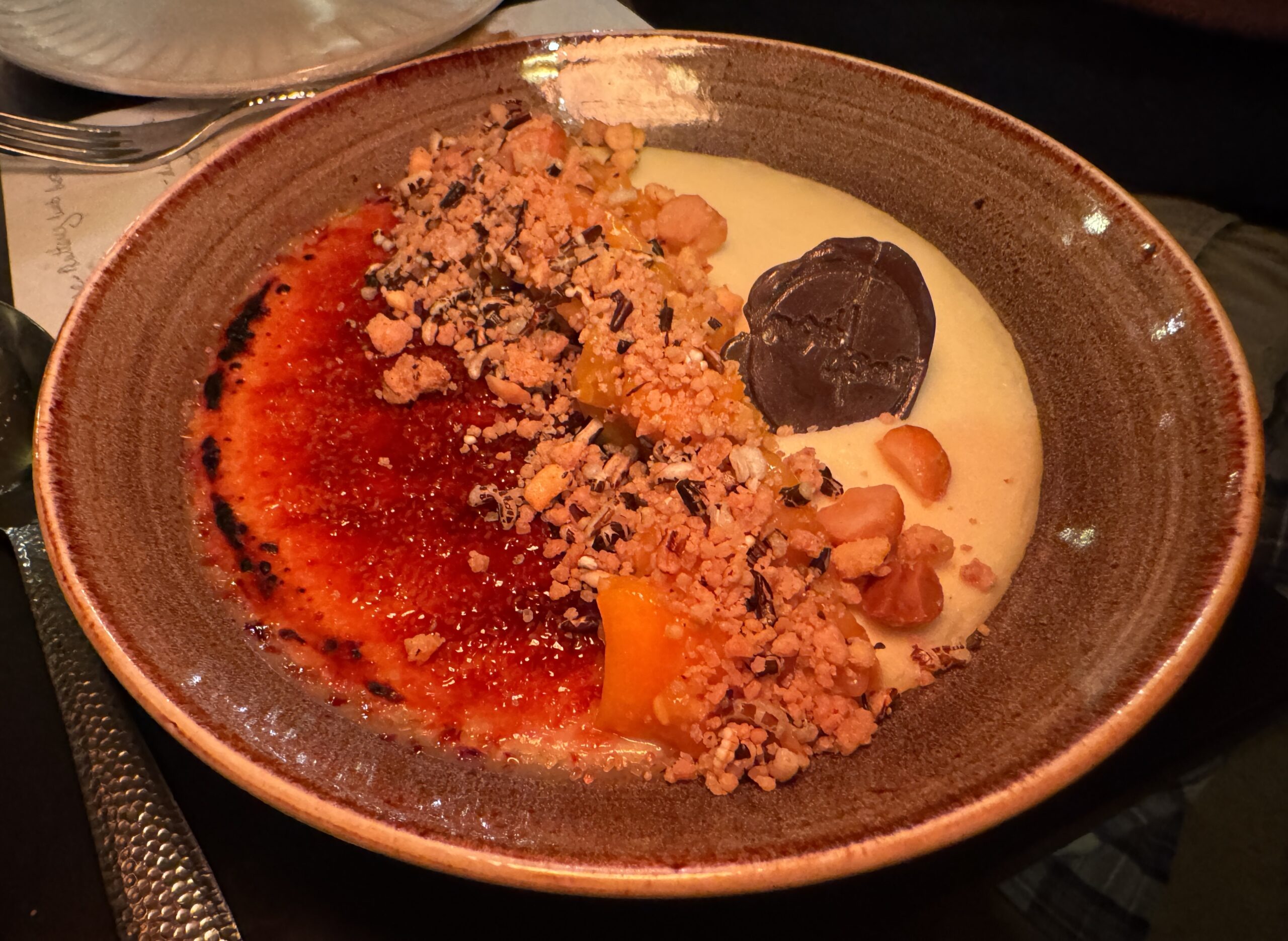 Cheesecake dish at Next Door by Wegmans