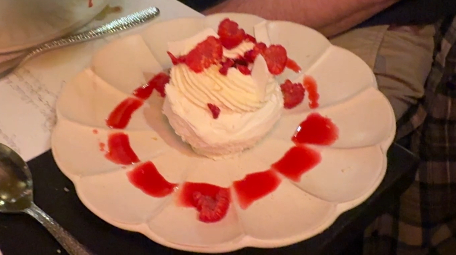 Raspberry yuzu at Next Door by Wegmans